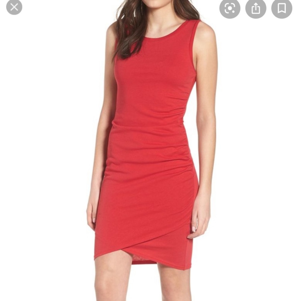 Red Leith dress